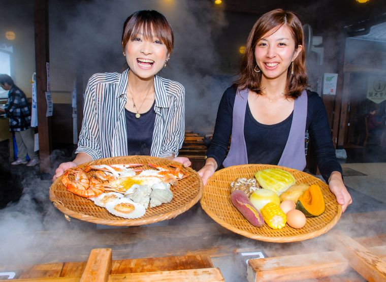 Beppu 향토요리 “Hell steams”