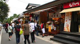 Yunotsubo Kaido Shopping Street